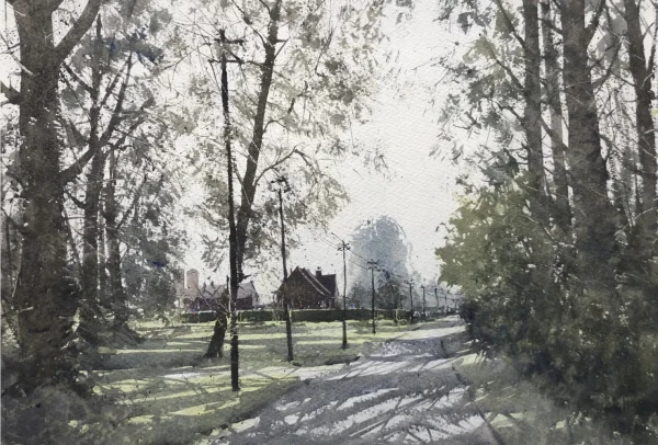 Online Watercolor Workshop With Amid el Haddad (Wed., April 16) - Image 8